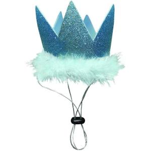 image:imageHuxley amp Kent Pet Party Hat for Dogs amp Cats  Fun Birthday Hat with SnugFit Adjustable Straps  Comfy Pet Costume Accessory for Parties Gotcha Days amp Celebrations  Blue SmallBlue