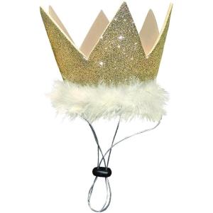 image:imageHuxley amp Kent Pet Party Hat for Dogs amp Cats  Fun Birthday Hat with SnugFit Adjustable Straps  Comfy Pet Costume Accessory for Parties Gotcha Days amp Celebrations  Blue SmallGold