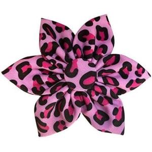 image:imageHuxley amp Kent Pet Pinwheel  Strawberries Small  Spring Collar Accessory for DogsCats  Valentines Day Bow Collar Attachment  Cute Comfortable Accessory  HampK Pinwheel for PetsPink Leopard