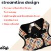 image:imageHuxley amp Kent Hudson Walking amp Training Harness  High Street Plaid ExtraSmall 610lbs  Easy Control Stepin Mesh Vest Harness with Reflective Strips for Safety  HampKHigh Street Plaid