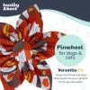 image:imageHuxley amp Kent Pet Pinwheel Bow for Dogs amp Cats  Thanksgiving Fall Adjustable Hook amp Loop Collar Accessory  Cute amp Comfortable for Holidays amp Celebrations  What Me Worry Turkey LargePupkin Spice Latte
