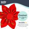 image:imageHuxley amp Kent Pet Pinwheel Bow for Dogs amp Cats  Thanksgiving Fall Adjustable Hook amp Loop Collar Accessory  Cute amp Comfortable for Holidays amp Celebrations  What Me Worry Turkey LargeMoose