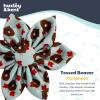 image:imageHuxley amp Kent Pet Pinwheel Bow for Dogs amp Cats  Thanksgiving Fall Adjustable Hook amp Loop Collar Accessory  Cute amp Comfortable for Holidays amp Celebrations  What Me Worry Turkey LargeTossed Beaver with Leaf