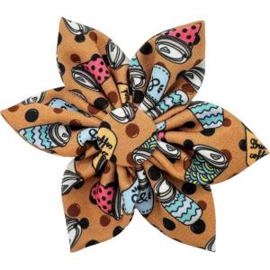 image:imageHuxley amp Kent Pet Pinwheel Bow for Dogs amp Cats  Thanksgiving Fall Adjustable Hook amp Loop Collar Accessory  Cute amp Comfortable for Holidays amp Celebrations  What Me Worry Turkey LargeCoffee to GoGo