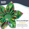 image:imageHuxley amp Kent Pet Pinwheel Bow for Dogs amp Cats  Holiday Adjustable Hook amp Loop Collar Accessory  Cute amp Comfortable for Holidays amp Celebrations  Peppermint Stripe SmallMerry  Bright