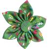 image:imageHuxley amp Kent Pet Pinwheel Bow for Dogs amp Cats  Holiday Adjustable Hook amp Loop Collar Accessory  Cute amp Comfortable for Holidays amp Celebrations  Peppermint Stripe SmallMerry  Bright