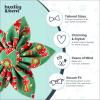 image:imageHuxley amp Kent Pet Pinwheel Bow for Dogs amp Cats  Holiday Adjustable Hook amp Loop Collar Accessory  Cute amp Comfortable for Holidays amp Celebrations  Peppermint Stripe SmallHo Ho Ho