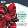 image:imageHuxley amp Kent Pet Pinwheel Bow for Dogs amp Cats  Holiday Adjustable Hook amp Loop Collar Accessory  Cute amp Comfortable for Holidays amp Celebrations  Peppermint Stripe SmallRoyal Tartan