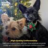 image:imageHuxley amp Kent Pet Pinwheel Bow for Dogs amp Cats  Holiday Adjustable Hook amp Loop Collar Accessory  Cute amp Comfortable for Holidays amp Celebrations  Peppermint Stripe SmallNaughty  Nice
