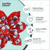 image:imageHuxley amp Kent Pet Pinwheel Bow for Dogs amp Cats  Holiday Adjustable Hook amp Loop Collar Accessory  Cute amp Comfortable for Holidays amp Celebrations  Peppermint Stripe SmallMerry Llamas