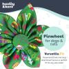 image:imageHuxley amp Kent Pet Pinwheel Bow for Dogs amp Cats  Holiday Adjustable Hook amp Loop Collar Accessory  Cute amp Comfortable for Holidays amp Celebrations  Peppermint Stripe SmallMerry  Bright