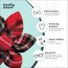 image:imageHuxley amp Kent Pet Pinwheel Bow for Dogs amp Cats  Holiday Adjustable Hook amp Loop Collar Accessory  Cute amp Comfortable for Holidays amp Celebrations  Peppermint Stripe SmallRoyal Tartan