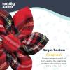 image:imageHuxley amp Kent Pet Pinwheel Bow for Dogs amp Cats  Holiday Adjustable Hook amp Loop Collar Accessory  Cute amp Comfortable for Holidays amp Celebrations  Peppermint Stripe SmallRoyal Tartan