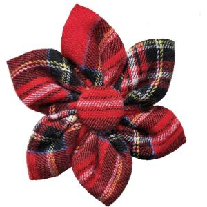 image:imageHuxley amp Kent Pet Pinwheel Bow for Dogs amp Cats  Holiday Adjustable Hook amp Loop Collar Accessory  Cute amp Comfortable for Holidays amp Celebrations  Peppermint Stripe SmallRoyal Tartan