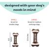 image:imageHuxley amp Kent Dog Bundle  Small Football Bone amp Small Football Bowtie  Plush Dog Toy and Hook amp Loop Collar Attachment