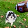 image:imageHuxley amp Kent Dog Bundle  Small HK Football amp Small Football Bowtie  Plush Dog Toy and Hook amp Loop Collar Attachment