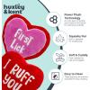 image:imageHuxley amp Kent Funny Dog Toy wSqueaker  Valentines Day Power Plush Squeaky Dog Toys for Small Medium amp Large Dogs  Soft Stuffed Animal for Indoor Play amp Fetch  Chocolate Strawberry LargeSmall