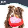 image:imageHuxley amp Kent Funny Dog Toy wSqueaker  Valentines Day Power Plush Squeaky Dog Toys for Small Medium amp Large Dogs  Soft Stuffed Animal for Indoor Play amp Fetch  Chocolate Strawberry LargeSmall