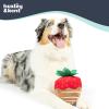 image:imageHuxley amp Kent Funny Dog Toy wSqueaker  Valentines Day Power Plush Squeaky Dog Toys for Small Medium amp Large Dogs  Soft Stuffed Animal for Indoor Play amp Fetch  Chocolate Strawberry LargeSmall