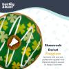 image:imageHuxley amp Kent Funny Dog Toy wSqueaker  St Patricks Day Power Plush Squeaky Dog Toys for Small Medium amp Large Dogs  Soft Stuffed Animal for Indoor Play amp Fetch  Shamrock Donut LargeLarge
