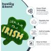 image:imageHuxley amp Kent Funny Dog Toy wSqueaker  St Patricks Day Power Plush Squeaky Dog Toys for Small Medium amp Large Dogs  Soft Stuffed Animal for Indoor Play amp Fetch  Shamrock Donut LargeOne Size