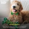 image:imageHuxley amp Kent Funny Dog Toy wSqueaker  St Patricks Day Power Plush Squeaky Dog Toys for Small Medium amp Large Dogs  Soft Stuffed Animal for Indoor Play amp Fetch  Shamrock Donut LargeSmall