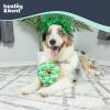 image:imageHuxley amp Kent Funny Dog Toy wSqueaker  St Patricks Day Power Plush Squeaky Dog Toys for Small Medium amp Large Dogs  Soft Stuffed Animal for Indoor Play amp Fetch  Shamrock Donut LargeLarge