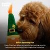 image:imageHuxley amp Kent Funny Dog Toy wSqueaker  St Patricks Day Power Plush Squeaky Dog Toys for Small Medium amp Large Dogs  Soft Stuffed Animal for Indoor Play amp Fetch  Shamrock Donut LargeOne Size