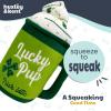 image:imageHuxley amp Kent Funny Dog Toy wSqueaker  St Patricks Day Power Plush Squeaky Dog Toys for Small Medium amp Large Dogs  Soft Stuffed Animal for Indoor Play amp Fetch  Shamrock Donut LargeSmall