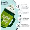 image:imageHuxley amp Kent Funny Dog Toy wSqueaker  St Patricks Day Power Plush Squeaky Dog Toys for Small Medium amp Large Dogs  Soft Stuffed Animal for Indoor Play amp Fetch  Shamrock Donut LargeLarge