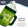 image:imageHuxley amp Kent Funny Dog Toy wSqueaker  St Patricks Day Power Plush Squeaky Dog Toys for Small Medium amp Large Dogs  Soft Stuffed Animal for Indoor Play amp Fetch  Shamrock Donut LargeLarge