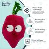 image:imageHuxley amp Kent Interactive Funny Dog Toy wSqueaker  Power Plush Treat Hiding Toy  Cute and Funny Soft Puzzle for Small amp Large Dogs  Pop n Fetch Avocado LargeSmall