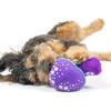 image:imageHuxley amp Kent Slappies for Dogs  Beary Styles Small  Squeak amp Shake Dog Toy  No Stuff Squeaky Toy TPR Ball in Head  Simulates Hunting Nature for DogsLarge