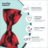 image:imageHuxley amp Kent Pet Bow Tie for Dogs amp Cats  Fall Holiday Adjustable Hook amp Loop Collar Accessory  Cute amp Comfortable for Holidays amp Celebrations  Buffalo Check SmallCheckered