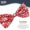 image:imageHuxley amp Kent Pet Bow Tie for Dogs amp Cats  Fall Holiday Adjustable Hook amp Loop Collar Accessory  Cute amp Comfortable for Holidays amp Celebrations  Buffalo Check SmallSnowflake