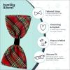 image:imageHuxley amp Kent Pet Bow Tie for Dogs amp Cats  Holiday Adjustable Hook amp Loop Collar Accessory  Cute amp Comfortable for Holidays amp Celebrations  Ugly Sweater LargeChristmas Plaid