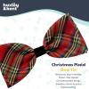 image:imageHuxley amp Kent Pet Bow Tie for Dogs amp Cats  Holiday Adjustable Hook amp Loop Collar Accessory  Cute amp Comfortable for Holidays amp Celebrations  Christmas Plaid LargeChristmas Plaid