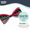 image:imageHuxley amp Kent Pet Bow Tie for Dogs amp Cats  Holiday Adjustable Hook amp Loop Collar Accessory  Cute amp Comfortable for Holidays amp Celebrations  Christmas Plaid LargeUgly Sweater