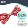 image:imageHuxley amp Kent Pet Bow Tie for Dogs amp Cats  Holiday Adjustable Hook amp Loop Collar Accessory  Cute amp Comfortable for Holidays amp Celebrations  Christmas Trees LargeSnowflake