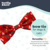 image:imageHuxley amp Kent Pet Bow Tie for Dogs amp Cats  Holiday Adjustable Hook amp Loop Collar Accessory  Cute amp Comfortable for Holidays amp Celebrations  Ho Ho Ho ExtraLargeChristmas Trees