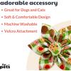 image:imageHuxley amp Kent Pet Pinwheel  Happy Avocados Small  Spring Bow Collar Attachment  Fun Collar Accessory for Dogs amp Cats  Cute Comfortable and Durable  HampKCookie Monster