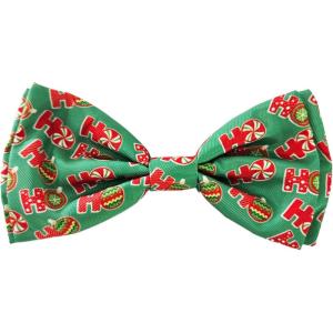 image:imageHuxley amp Kent Pet Bow Tie for Dogs amp Cats  Holiday Adjustable Hook amp Loop Collar Accessory  Cute amp Comfortable for Holidays amp Celebrations  Ho Ho Ho ExtraLargeHo Ho Ho