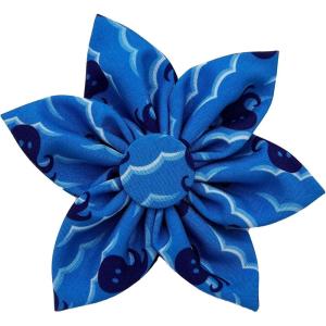 image:imageHuxley amp Kent Pet Pinwheel  Summertime Check Small  Spring Bow Collar Attachment  Fun Collar Accessory for Dogs amp Cats  Cute Comfortable and Durable  HampKOctopus Garden