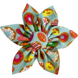 image:imageHuxley amp Kent Pet Pinwheel  Tutti Fruity Small  Spring Bow Collar Attachment  Fun Collar Accessory for Dogs amp Cats  Cute Comfortable and Durable  HampKFresh Donuts