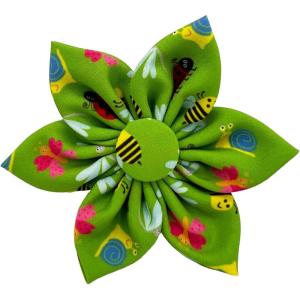 image:imageHuxley amp Kent Pet Pinwheel  Tutti Fruity Small  Spring Bow Collar Attachment  Fun Collar Accessory for Dogs amp Cats  Cute Comfortable and Durable  HampKGarden Party