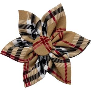 image:imageHuxley amp Kent Pet Pinwheel Bow for Dogs amp Cats  Fall Adjustable Hook amp Loop Collar Accessory  Cute amp Comfortable for Holidays amp Celebrations  High Street Plaid SmallSmall