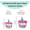 image:imageHuxley amp Kent Birthday Dog Bundle  Pink Crown and Happy Barkday Cake  Large Plush Dog Toy and Large Adjustable Head Crown