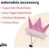 image:imageHuxley amp Kent Birthday Dog Bundle  Pink Crown and Happy Barkday Cake  Large Plush Dog Toy and Large Adjustable Head Crown