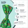 image:imageHuxley amp Kent Pet Bow Tie for Dogs amp Cats  Holiday Adjustable Hook amp Loop Collar Accessory  Cute amp Comfortable for Holidays amp Celebrations  Merry Llamas LargeMerry  Bright