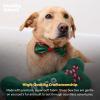 image:imageHuxley amp Kent Pet Bow Tie for Dogs amp Cats  Holiday Adjustable Hook amp Loop Collar Accessory  Cute amp Comfortable for Holidays amp Celebrations  Merry Llamas LargeNaughty  Nice